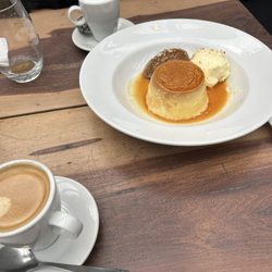Mecha Fuego Porteño - Flan de coco