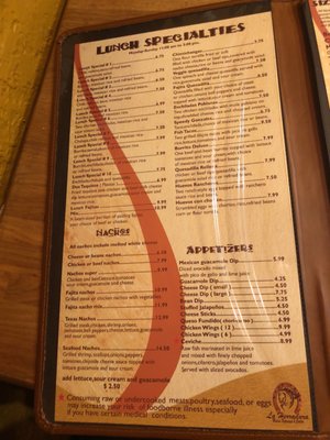 Menu photo 7 La Herradura Virginia Beach, VA