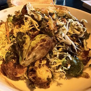 Kindred - Brussels sprouts, with grilled chicken added - Wine Bars Near Me - Saratoga Springs, New York Kindred - Brussels sprouts, with grilled chicken added - Wine Bars Near Me - Saratoga Springs, New York