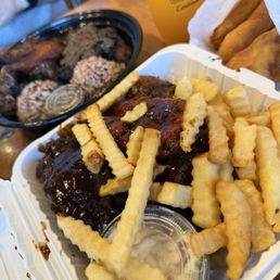 Jerk Chicken & Beef Oxtails, 3-Meat BBQ Combo, Corn Festivals
