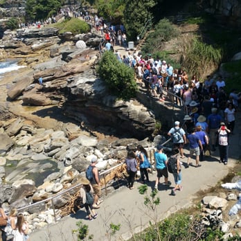 Sculpture by the Sea - Saturday crowd... - Public Art Near Me - Bondi, NSW Sculpture by the Sea - Saturday crowd... - Public Art Near Me - Bondi, NSW