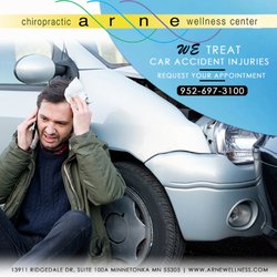 Arne Wellness Center - Car accident injuries Minnetonka, MN by Arne Wellness Center. Schedule your car accident injury appointment: 952-697-3100. ht...
