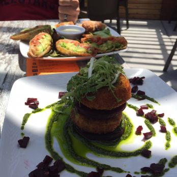 Sidetrack Bar + Grill - Beet and Goat Cheese and Avocado Spring Roll - American Near Me - Pleasanton, California