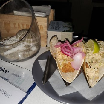Saltine - Seasonal red fish and shrimp tacos. Excellent flavor for cold food. - Southern Near Me - Jackson, Mississippi