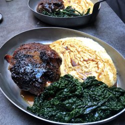 The Woodsman - Roe shoulder with polenta.