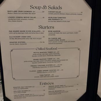 Old Hickory - Menu - Steakhouses Near Me - National Harbor, Maryland Old Hickory - Menu - Steakhouses Near Me - National Harbor, Maryland