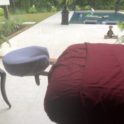East Cooper Mobile Massage - Poolside massage