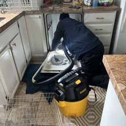 VSTAR servicing our dishwasher. VSTAR servicing our dishwasher.