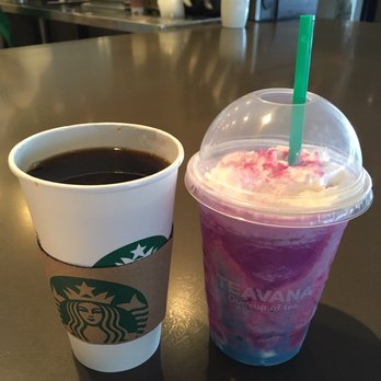 Starbucks - Grande Pike place, with a unicorn frapuccino on the house" - psychedelic looking and tasting! - Coffee & Tea Near Me - Glendale, California Starbucks - Grande Pike place, with a unicorn frapuccino on the house" - psychedelic looking and tasting! - Coffee & Tea Near Me - Glendale, California