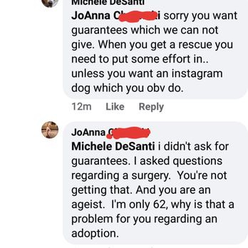 Remember Me Rescue Ny - Facebook conversation after I say her post. - Pet Adoption Near Me Remember Me Rescue Ny - Facebook conversation after I say her post. - Pet Adoption Near Me