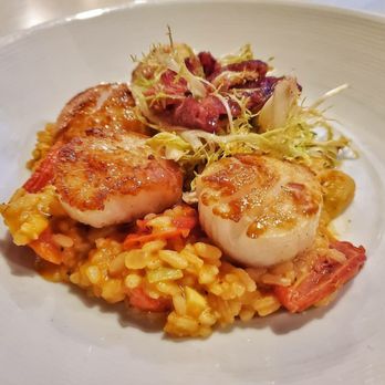 Holman's Table - Scallops + risotto. So tasty! - Bars Near Me - Saint Paul, Minnesota Holman's Table - Scallops + risotto. So tasty! - Bars Near Me - Saint Paul, Minnesota