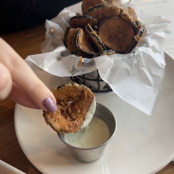 Tupelo Honey Southern Kitchen & Bar - Fried Pickles* - Southern Near Me - Denver, Colorado Tupelo Honey Southern Kitchen & Bar - Fried Pickles* - Southern Near Me - Denver, Colorado