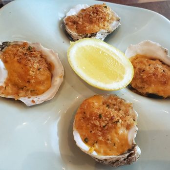 Seabird - Baked barbecue oysters - Seafood Near Me - Wilmington, North Carolina Seabird - Baked barbecue oysters - Seafood Near Me - Wilmington, North Carolina
