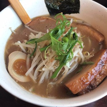 Marumen - Shoyu ramen with extra pork belly. That egg y'all. Out of this world. I also had the fried mushrooms on the side. Amazing. - Ramen Near Me - Fairfax, Virginia
