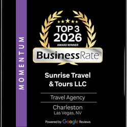 Sunrise Travel & Tours - Award