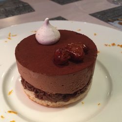 Le Jardin des Dunes - Mousse royale au chocolat!!  Une tuerie !