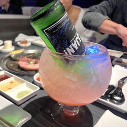Strawberry yakult soju Strawberry yakult soju