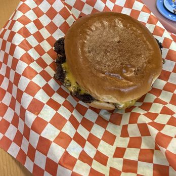 Stuff-It Burgers - Cheeseburger with tomato - Burgers Near Me - Kingman, Arizona