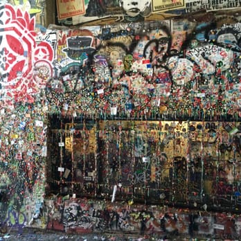 The Gum Wall - Local Flavor Near Me - Seattle, Washington The Gum Wall - Local Flavor Near Me - Seattle, Washington