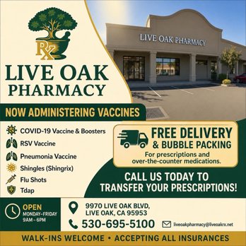 Live Oak Pharmacy - Drugstores Near Me - Live Oak, California Live Oak Pharmacy - Drugstores Near Me - Live Oak, California