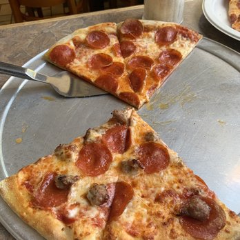Rocco's Pizza - Large half pepperoni/half sausage pepperoni - Italian Near Me - Mill Valley, California