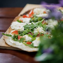 Riesling Am Kamin - Ein Eindruck zu den Flammkuchen...