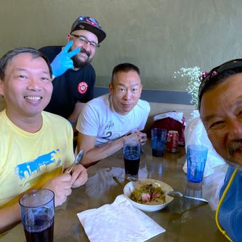 Sofra Grill - A selfie with the friendly cook (owner?) - Mediterranean Near Me - South San Francisco, California