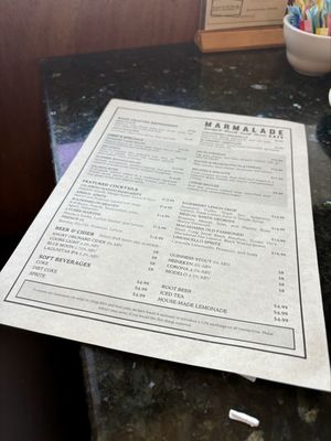 Menu photo 4 Marmalade Cafe - El Segundo El Segundo, CA Menu photo 4 Marmalade Cafe - El Segundo El Segundo, CA