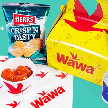 Wawa - a box of chips, a bag of chips and a bottle of water - Gas Stations Near Me - Lake Placid, Florida