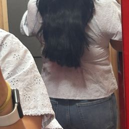 Uneven cut