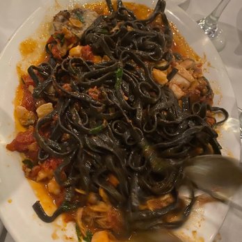 Matteo's Trattoria - Black ink linguine - Italian Near Me - Boca Raton, Florida