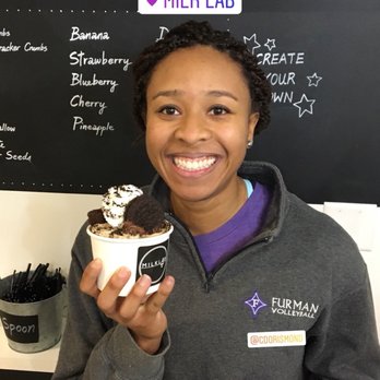 Milk Lab - Cary - Cookie monster ice cream with nutella. YUM - Ice Cream & Frozen Yogurt Near Me - Cary, North Carolina Milk Lab - Cary - Cookie monster ice cream with nutella. YUM - Ice Cream & Frozen Yogurt Near Me - Cary, North Carolina