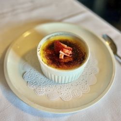 Cafe Beaujolais - Passionfruit Creme Brulee