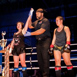Fairfax Jiu Jitsu - Faye wins her fight!