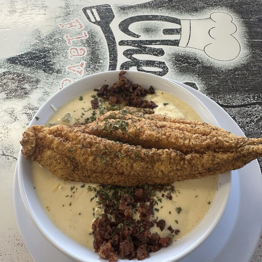 Bartlett Breakfast Factory - Catfish & Grits meal - Breakfast & Brunch Near Me - Memphis, Tennessee