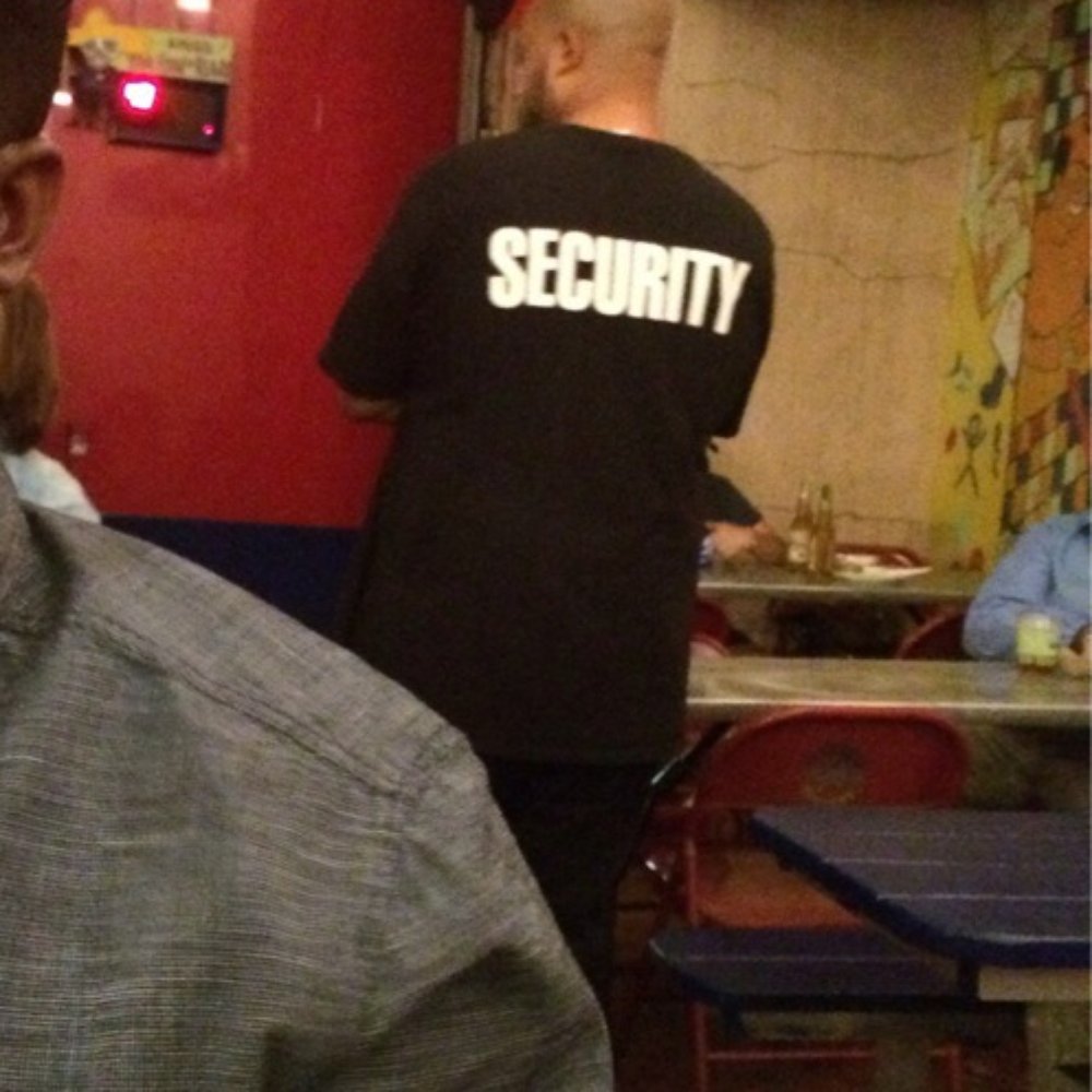 Habana Outpost - Brooklyn - Security guard doing his rounds lol - Cuban Near Me - Brooklyn, New York