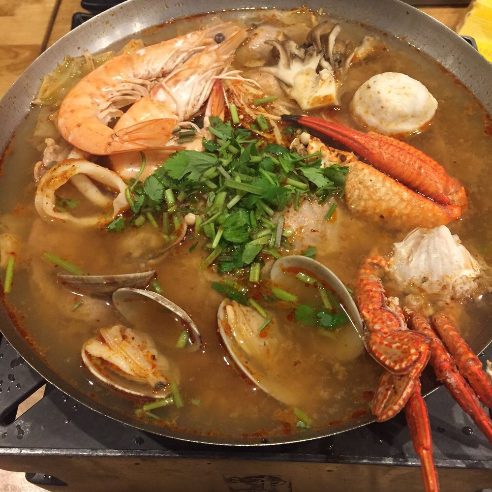 Boiling Point - Meh. I'd recommend the Taiwanese spicy broth if you can handle spices. - Hot Pot Near Me - Fremont, California Boiling Point - Meh. I'd recommend the Taiwanese spicy broth if you can handle spices. - Hot Pot Near Me - Fremont, California