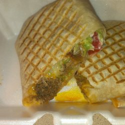 Sub Culture - Hot Taco with sour cream and salsa inside
