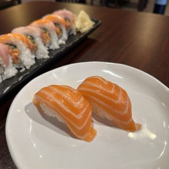 Japanese House - Salmon nigiri - Japanese Near Me - San Francisco, California Japanese House - Salmon nigiri - Japanese Near Me - San Francisco, California
