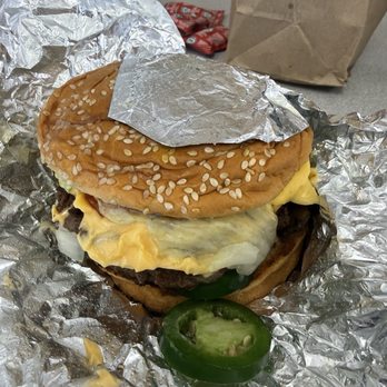 Five Guys - Cheeseburger - Burgers Near Me - San Diego, California