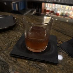 The Stirling Family Saga... old fashioned from their own proprietary barrel of Wellers, cooked sous vide infusion