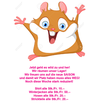 Mister Miagi - Hamstertage! Letzte TAGE sind angebrochen! Alles muss raus! - Sushi Bars Near Me - Langenthal, BE