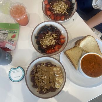 Sunday Press - Juice with grilled cheese and tomato soup. Açaí bowls were great! - Breakfast & Brunch Near Me - Houston, Texas Sunday Press - Juice with grilled cheese and tomato soup. Açaí bowls were great! - Breakfast & Brunch Near Me - Houston, Texas