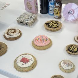 Sample cookie display for the week Sample cookie display for the week