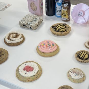 Crumbl - Saratoga - Sample cookie display for the week - Bakeries Near Me - San Jose, California Crumbl - Saratoga - Sample cookie display for the week - Bakeries Near Me - San Jose, California
