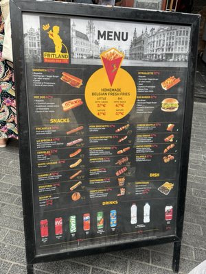 Menu photo 1 Fritland Brussels, BRU Menu photo 1 Fritland Brussels, BRU