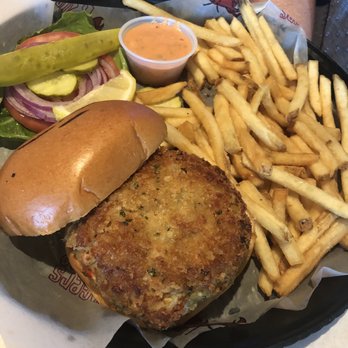 Bum Rogers - Amazing Crab Cake sandwich - Seafood Near Me - Seaside Park, New Jersey Bum Rogers - Amazing Crab Cake sandwich - Seafood Near Me - Seaside Park, New Jersey