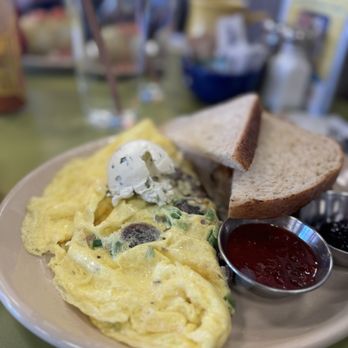 Snooze, an A.M. Eatery - Egg White Jalapeno Cheddar Omelet* - Breakfast & Brunch Near Me - Buford, Georgia Snooze, an A.M. Eatery - Egg White Jalapeno Cheddar Omelet* - Breakfast & Brunch Near Me - Buford, Georgia