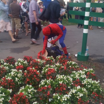 Belmont Park - Spider-Man watcha doing here. - Stadiums & Arenas Near Me - Elmont, New York