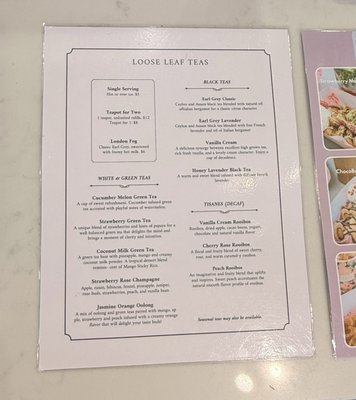 Menu photo 4 Morning Lavender Cafe Tustin, CA